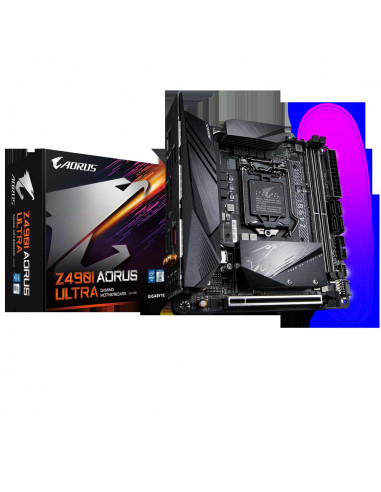 Placa de baza Gigabyte Z490I AORUS ULTRA, Socket 1200,Z490I