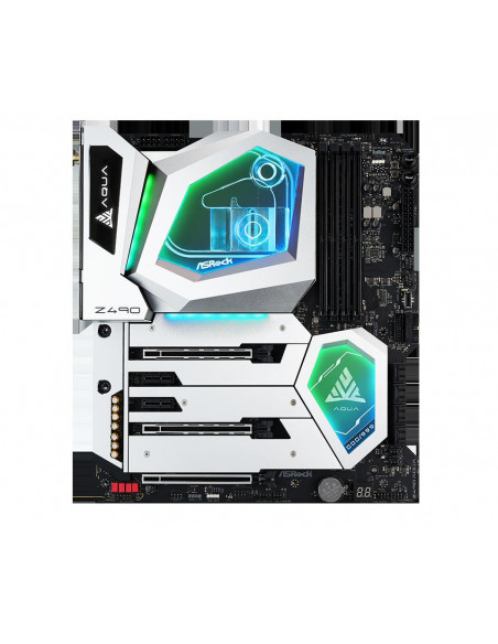 Placa de baza AsRock Z490 Aqua Socket LGA 1200,Z490 AQUA