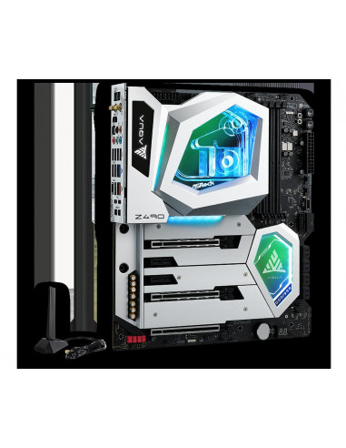Placa de baza AsRock Z490 Aqua Socket LGA 1200,Z490 AQUA