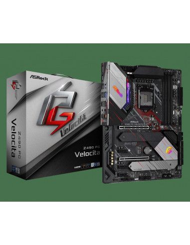 Placa de baza AsRock Z490 PG Velocita Socket LGA 1200,Z490 PG