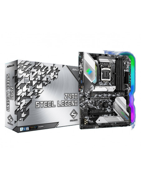 Placa de baza ASRock Z490 STEEL LEGEND, Socket 1200,Z490 STEEL