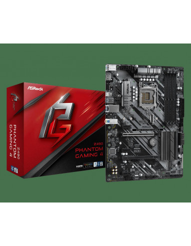 Placa de baza AsRock Z490 Phantom Gaming 4 Socket LGA 1200,Z490