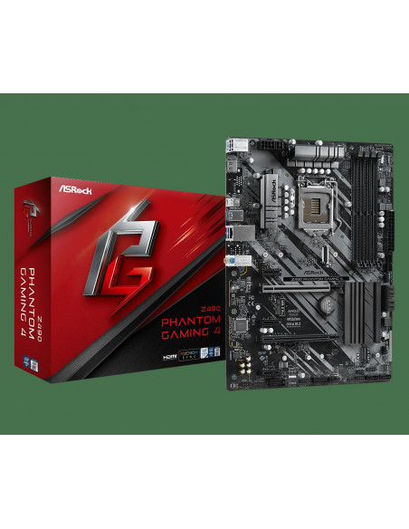Placa de baza AsRock Z490 Phantom Gaming 4 Socket LGA 1200,Z490