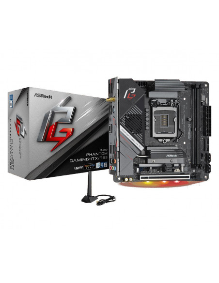 Placa de baza AsRock Z490 PHANTOM GAMING-ITX/TB3, Socket