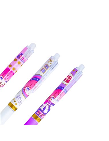 EAN-017634,Pix cu cerneala termosensibila, 3 buc. Candy