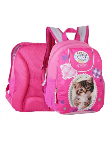 9465920-PISICA,Rucsac Herlitz Cu Un Compartiment, Pretty Pets Pisica