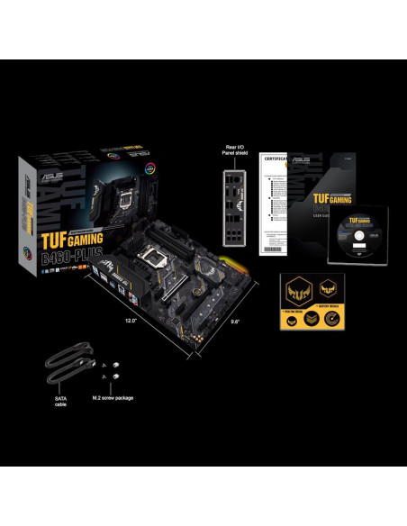 Placa de baza Asus TUF GAMING B460M-PLUS (WI-FI), Socket LGA