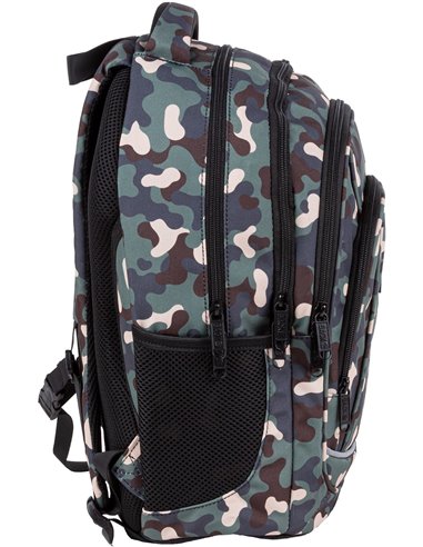 PLB4A97,Ghiozdan scoala Derform Camouflage