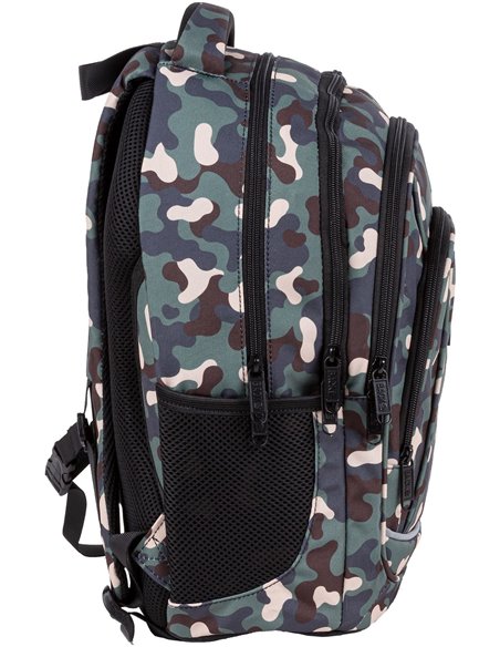 PLB4A97,Ghiozdan scoala Derform Camouflage
