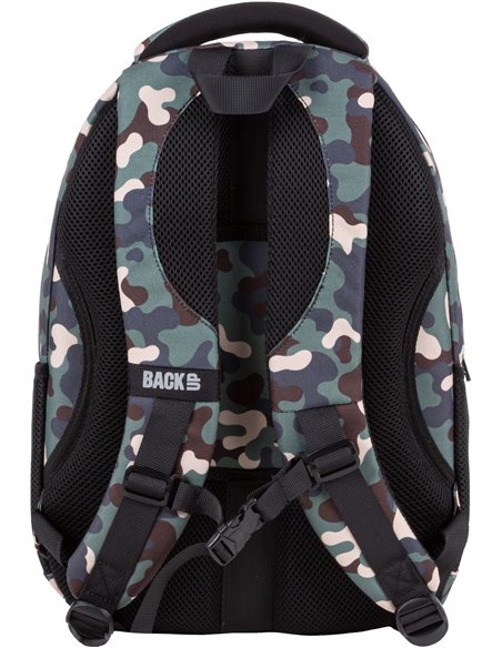 PLB4A97,Ghiozdan scoala Derform Camouflage