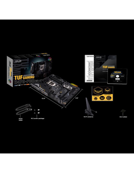 Placa de baza ASUS TUF GAMING H470-PRO (WI-FI), Socket