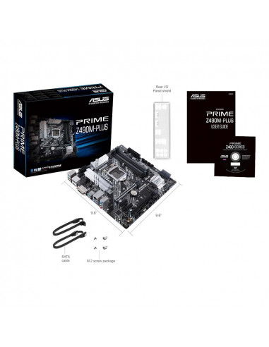MB Z490 S1200 MATX/PRIME Z490M-PLUS ASUS,PRIME Z490M-PLUS
