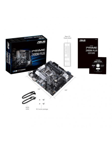 MB Z490 S1200 MATX/PRIME Z490M-PLUS ASUS,PRIME Z490M-PLUS