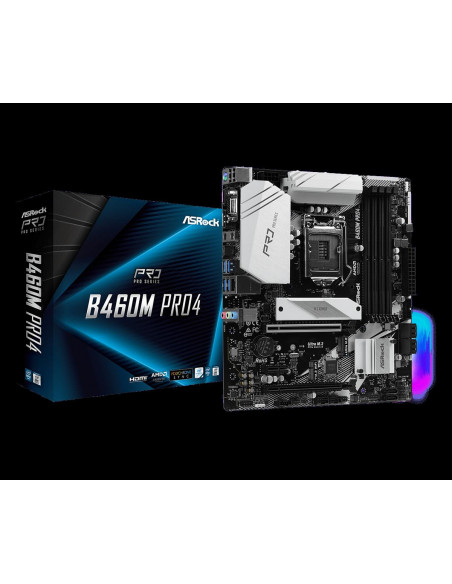 Placa de baza AsRock B460M PRO4, Socket 1200,B460M PRO4