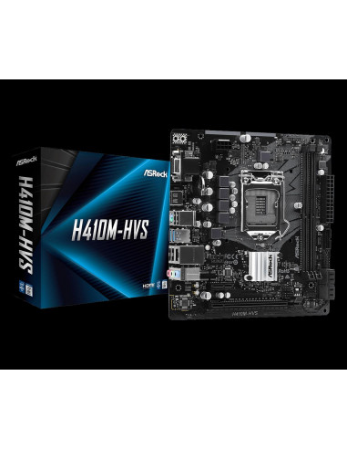 Placa de baza AsRock H410M-HVS, Socket 1200,H410M-HVS