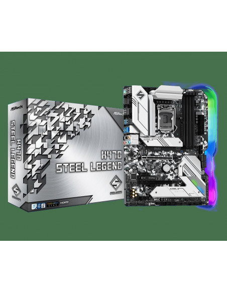 Placa de baza AsRock H470 STEEL LEGEND, Socket 1200,H470 STEEL