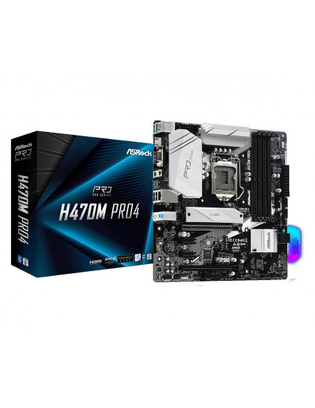 Placa de baza AsRock H470M PRO4, Socket 1200,H470M PRO4