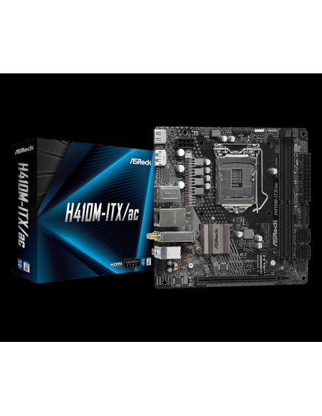 Placa de baza AsRock H410M-ITX/AC, Socket 1200,H410M-ITX/AC