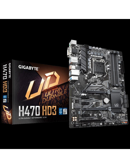 Placa de baza Gigabyte H470 HD3, Socket 1200,H470 HD3