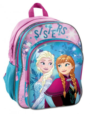 9464190,Rucsac Herlitz 2 Compartimente, Licenta Frozen Sisters