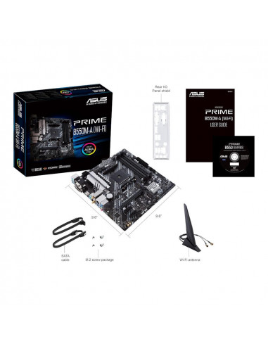 Placa de baza ASUS PRIME B550M-A (WI-FI), Socket AM4,PRIME