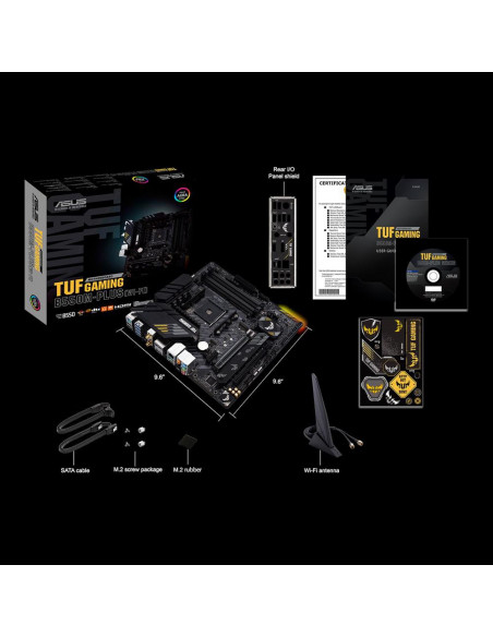Placa de baza ASUS TUF GAMING B550M-PLUS (WI-FI), Socket