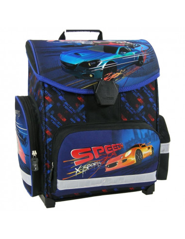 Ghiozdan scoala ergonomic - Masini Speedy,DER42661
