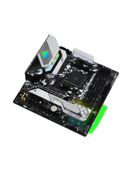 Placa de baza AsRock B550M STEEL LEGEND, Socket AM4,B550M STEEL