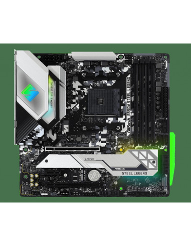 Placa de baza AsRock B550M STEEL LEGEND, Socket AM4,B550M STEEL