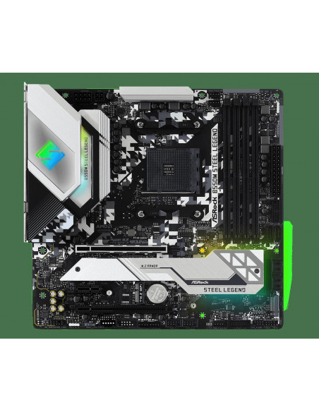 Placa de baza AsRock B550M STEEL LEGEND, Socket AM4,B550M STEEL