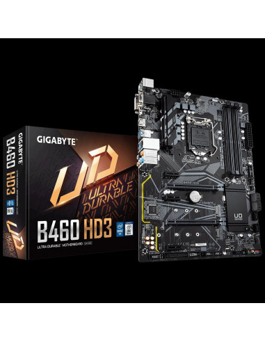 Placa de baza Gigabyte B460 HD3, Socket 1200,B460 HD3