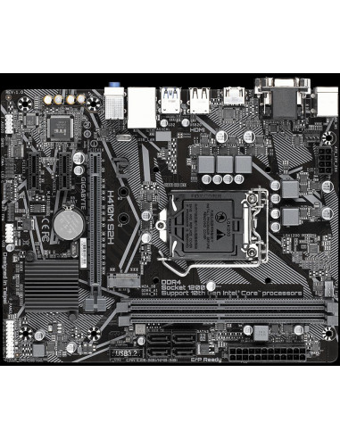 Placa de baza Gigabyte H410M S2H, Socket 1200,H410M S2H