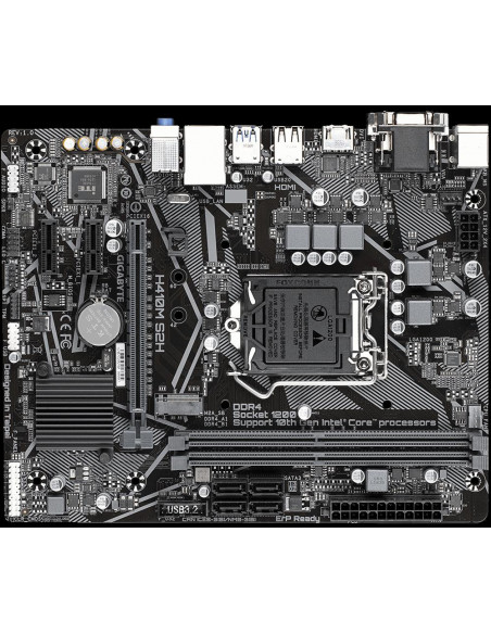 Placa de baza Gigabyte H410M S2H, Socket 1200,H410M S2H