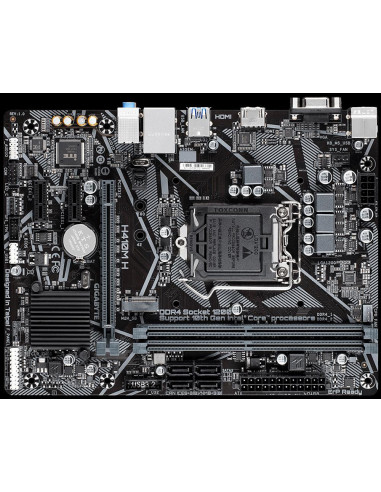 Placa de baza Gigabyte H410M H, Socket 1200,H410M H