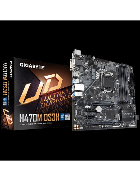 Placa de baza Gigabyte H470M DS3H, Socket 1200,H470M DS3H