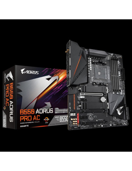Placa de baza Gigabyte B550 AORUS PRO AC, Socket AM4,B550 AORUS