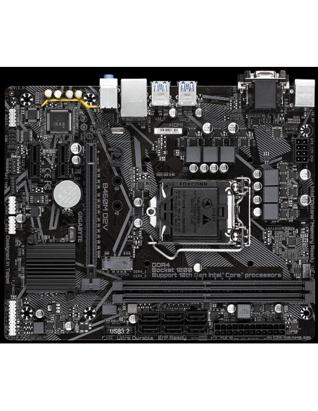 Placa de baza Gigabyte B460M D2V, Socket 1200,B460M D2V
