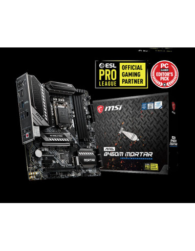 Placa de baza MSI MAG B460M MORTAR, Socket 1200,MAG B460M MORTAR