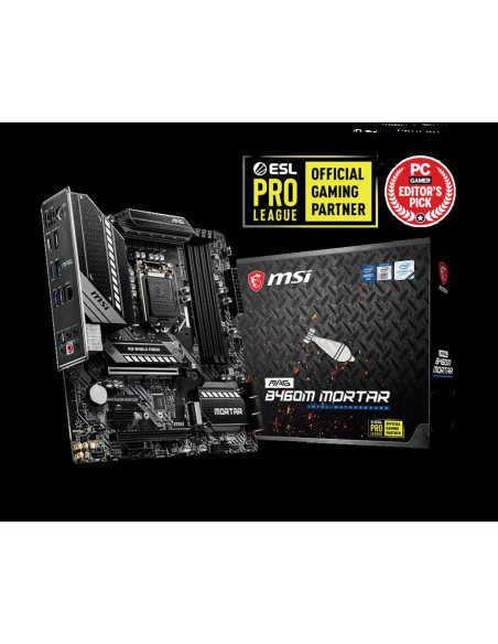 Placa de baza MSI MAG B460M MORTAR, Socket 1200,MAG B460M MORTAR