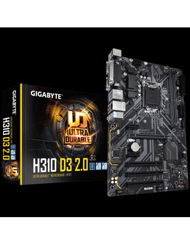 Placa de baza GIGABYTE H310 D3 2.0, Socket LGA1151,H310 D3 2.0