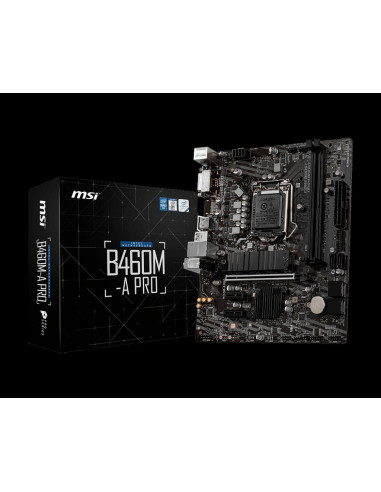Placa de baza MSI B460M-A PRO, Socket 1200,B460M-A PRO