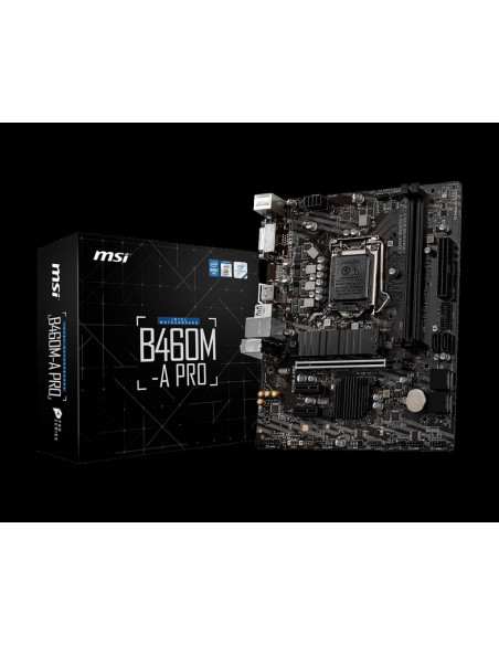 Placa de baza MSI B460M-A PRO, Socket 1200,B460M-A PRO