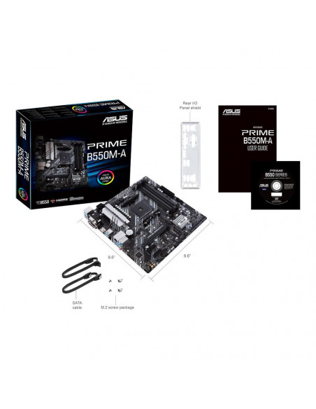 MB AMD B550 SAM4 MATX/PRIME B550M-A ASUS,PRIME B550M-A