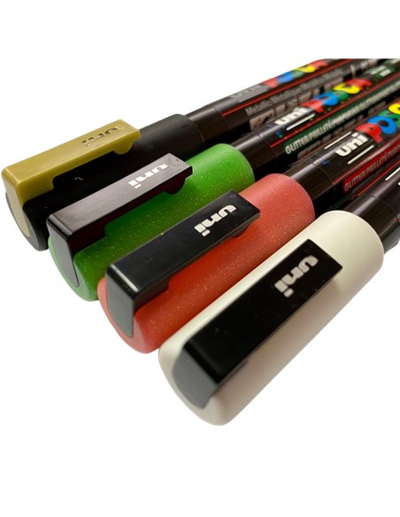 M1505/2,Marker UNI-POSCA PC-3M, 0.9-1.3 mm, set 4 culori (sx1) - M1505/2