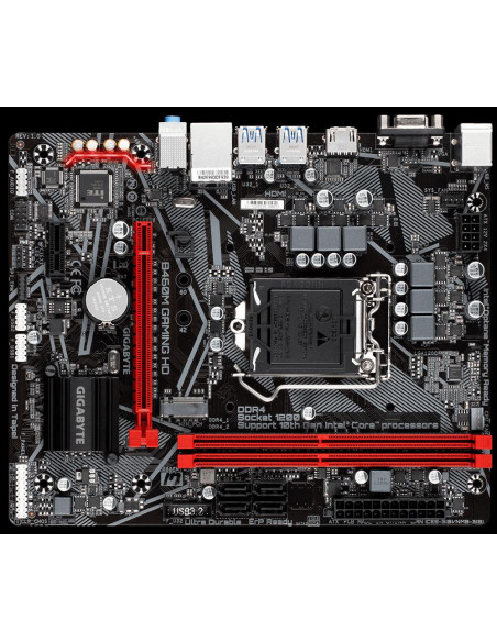 Placa de baza Gigabyte B460M GAMING HD, Socket 1200,B460M