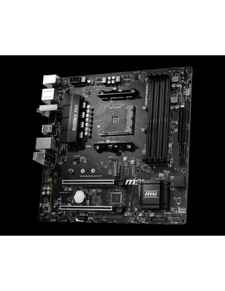 Placa de baza MSI B450M BAZOOKA MAX WIFI, Socket AM4,B450M