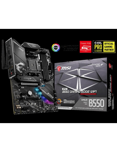 Placa de baza MSI MPG B550 GAMING EDGE WIFI, Socket AM4,MPG
