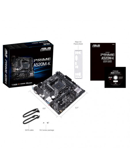 MB AMD A520 SAM4 MATX/PRIME A520M-K ASUS,PRIME A520M-K