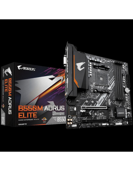 Placa de baza Gigabyte B550M AORUS ELITE, Socket AM4,B550M