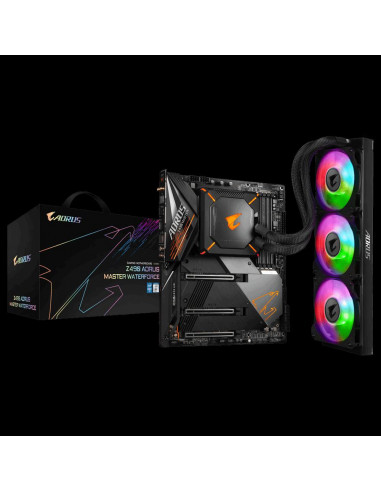 Placa de baza Gigabyte Z490 AORUS MASTER WATERFORCE, Socket